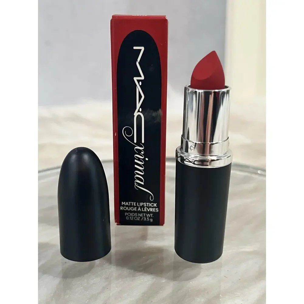 NEW MAC Cosmetics M·A·Cximal Silky Matte Lipstick Overstatement Burnt Orange